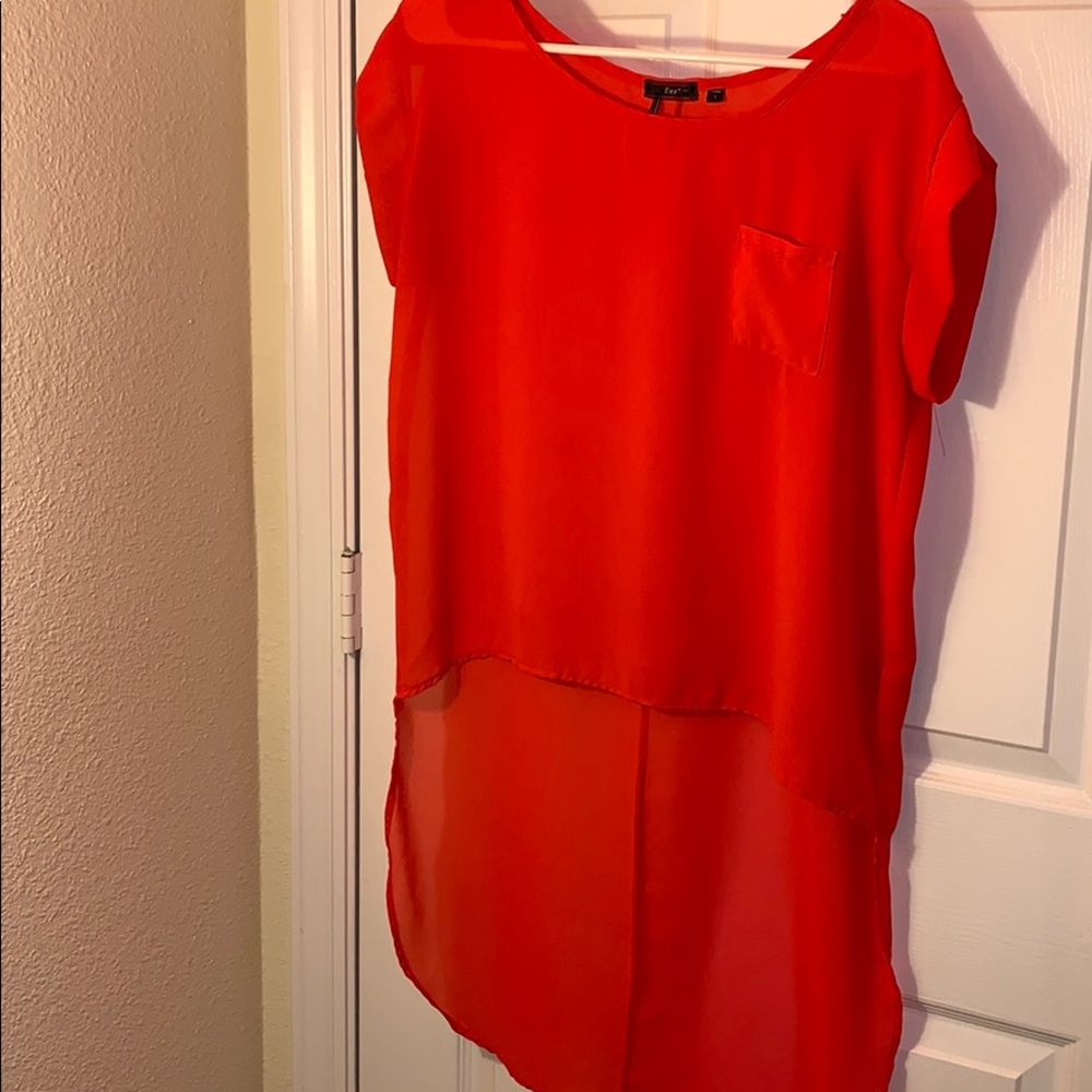 Sheer shirt